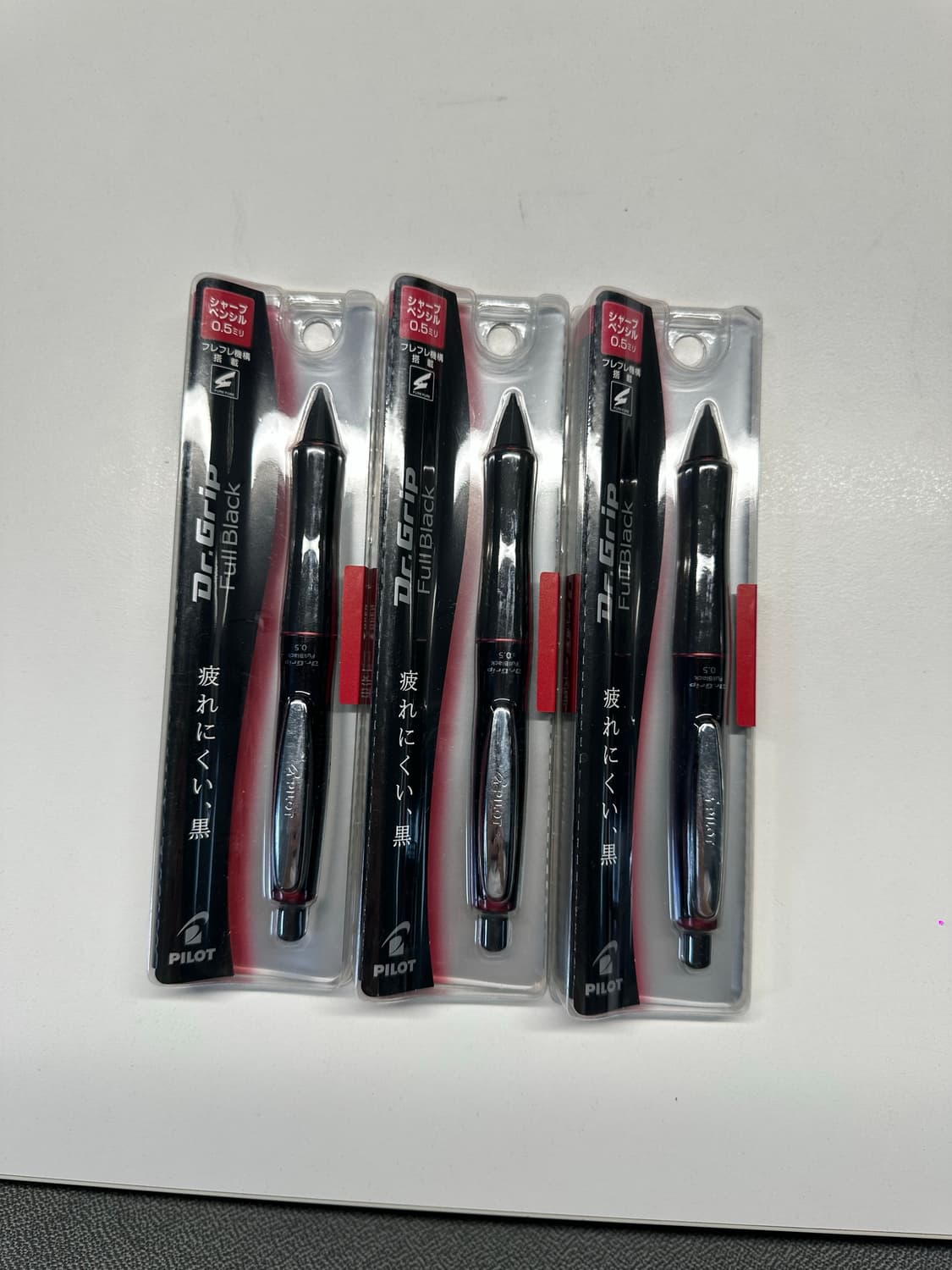 파이롯트 닥터 그립 풀 블랙 샤프 상품이미지1