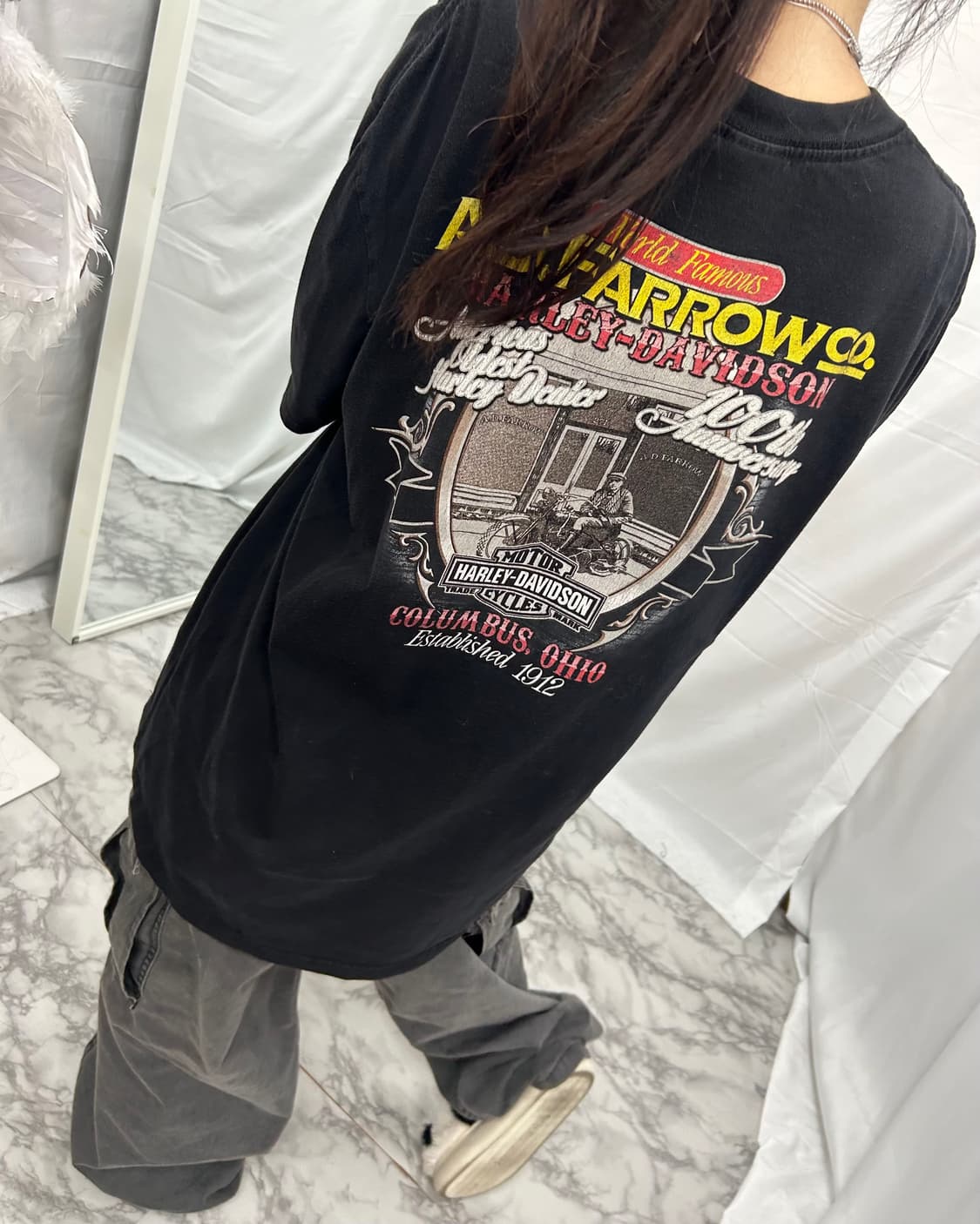 [HARLEY DAVIDSON] 할리데이비슨 100주년 기념 반팔 상품이미지2