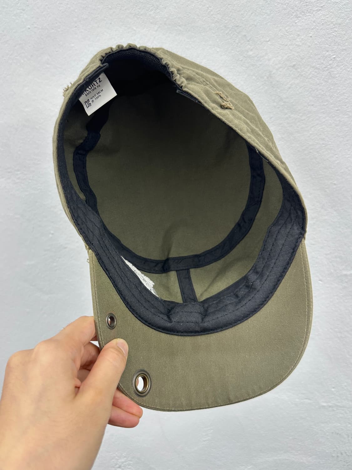 Vintage gothic lettering cross cap 상품이미지4