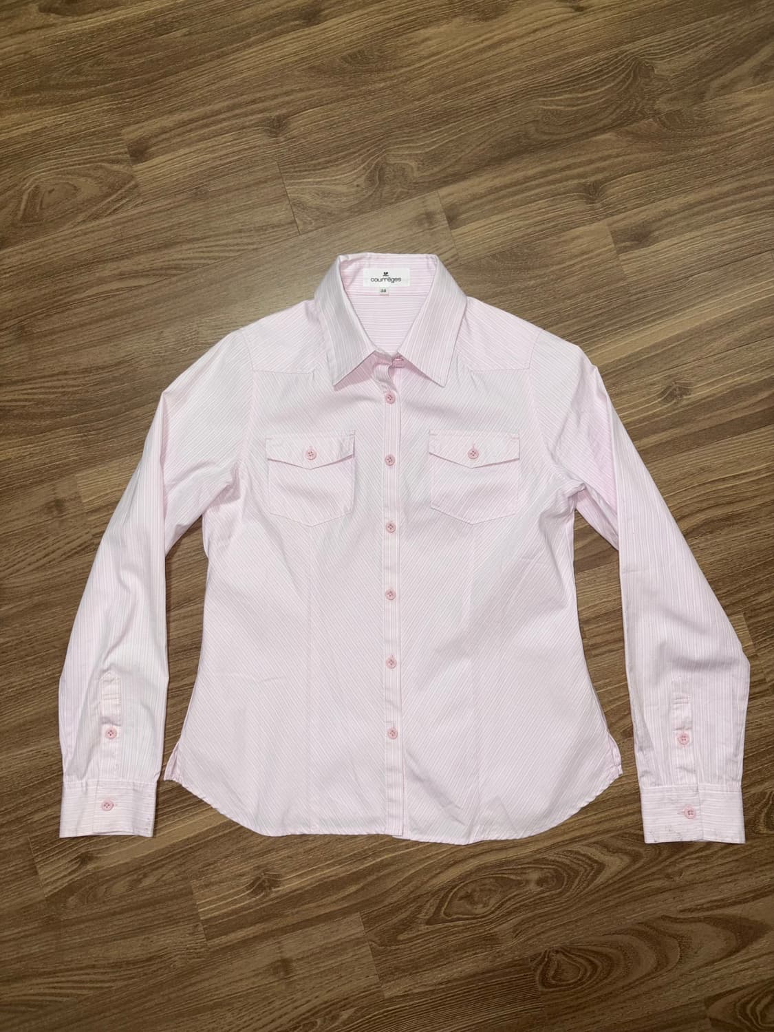 Courreges 핑크 셔츠 상품이미지1
