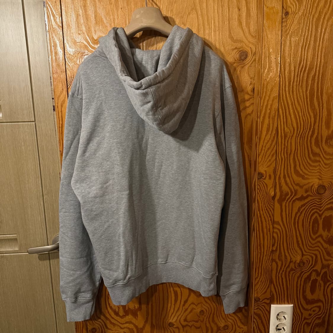 디올 그레이 로고 후드티셔츠 새상품 상품이미지9