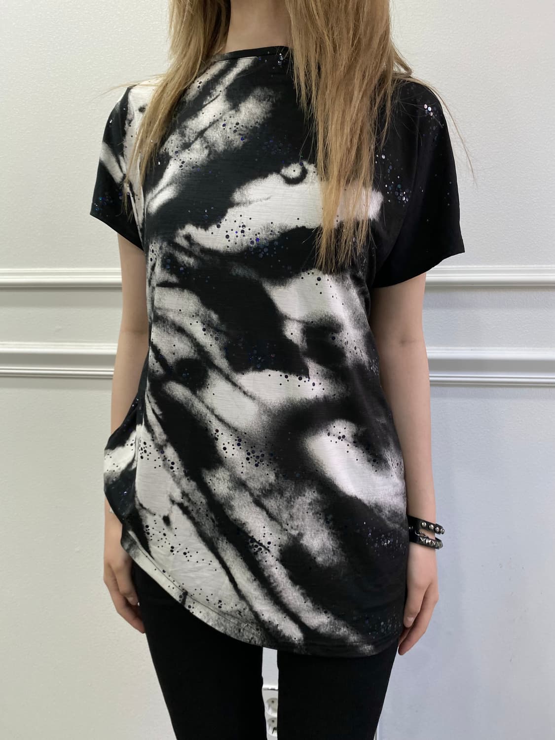 Tie-dye Cubic Loose-Fit Top 상품이미지1