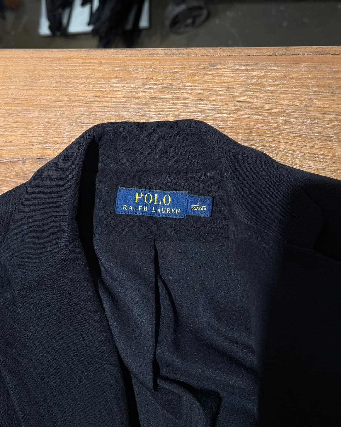 폴로 랄프로렌 블랙 금장자수 블레이저 자켓 상품이미지7