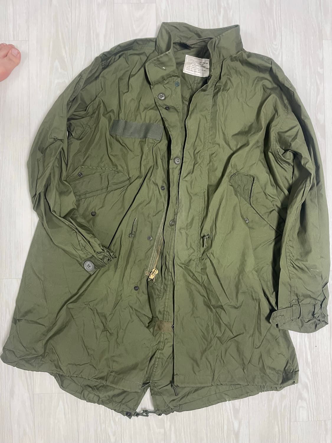 미사용 m65피쉬테일 데드스탁 스몰 새상품  상품이미지1