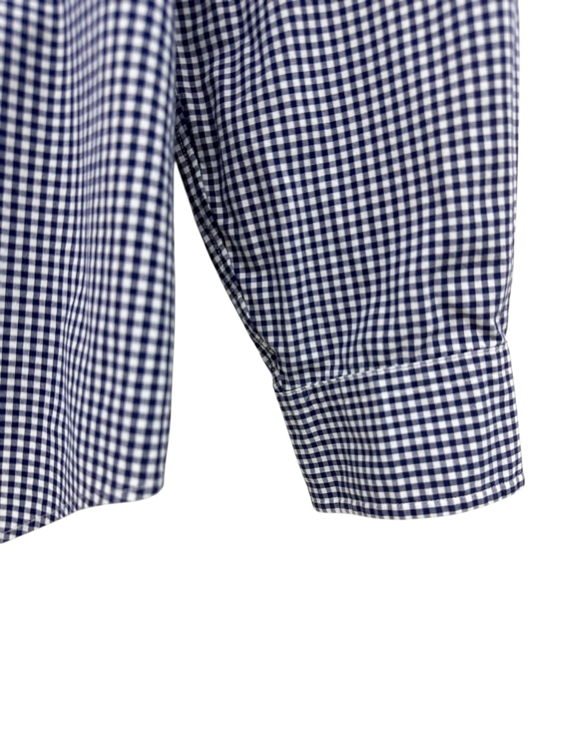 폴로 체크셔츠 네이비 (S~M) 상품이미지7