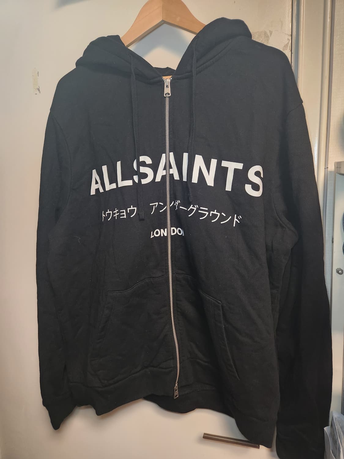 올세인츠 언더그라운드 집 후디 L 상품이미지1