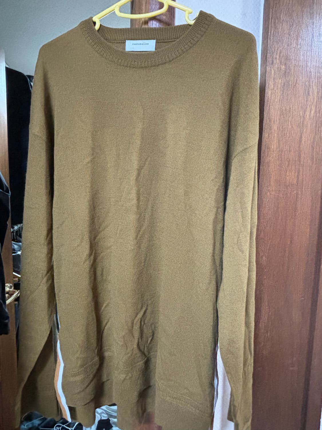 커스텀멜로우 니트 브라운 나이키 아디다스 노스페이스 스노우피크 상품이미지3