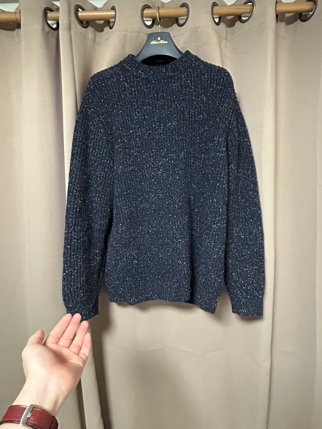 코스 도네갈 니트 네이비 24fw (XL) 상품이미지2