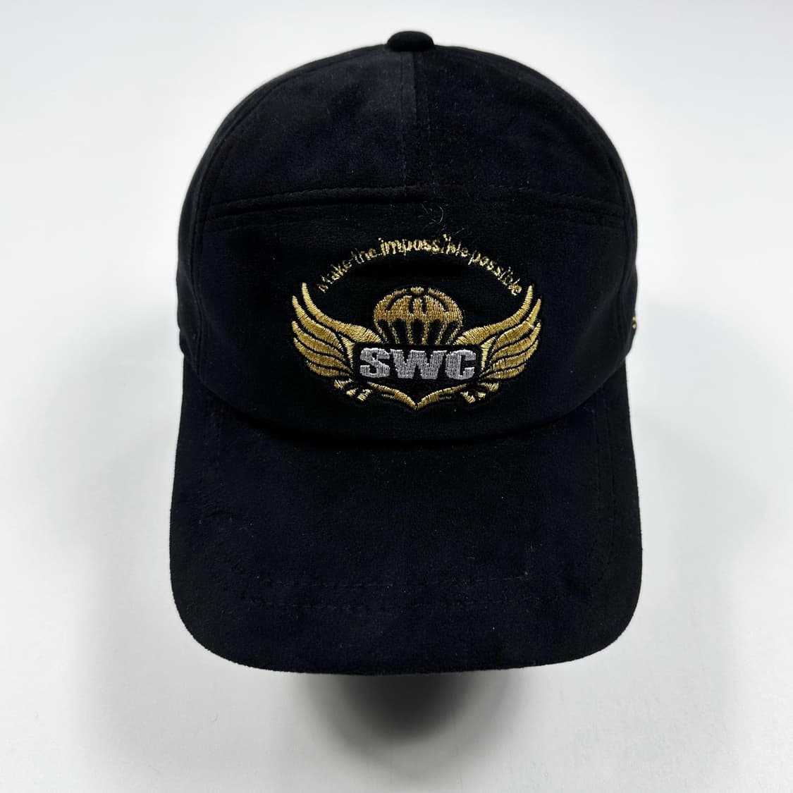 VTG 빈티지 자수로고 벨벳 트러커캡 상품이미지2