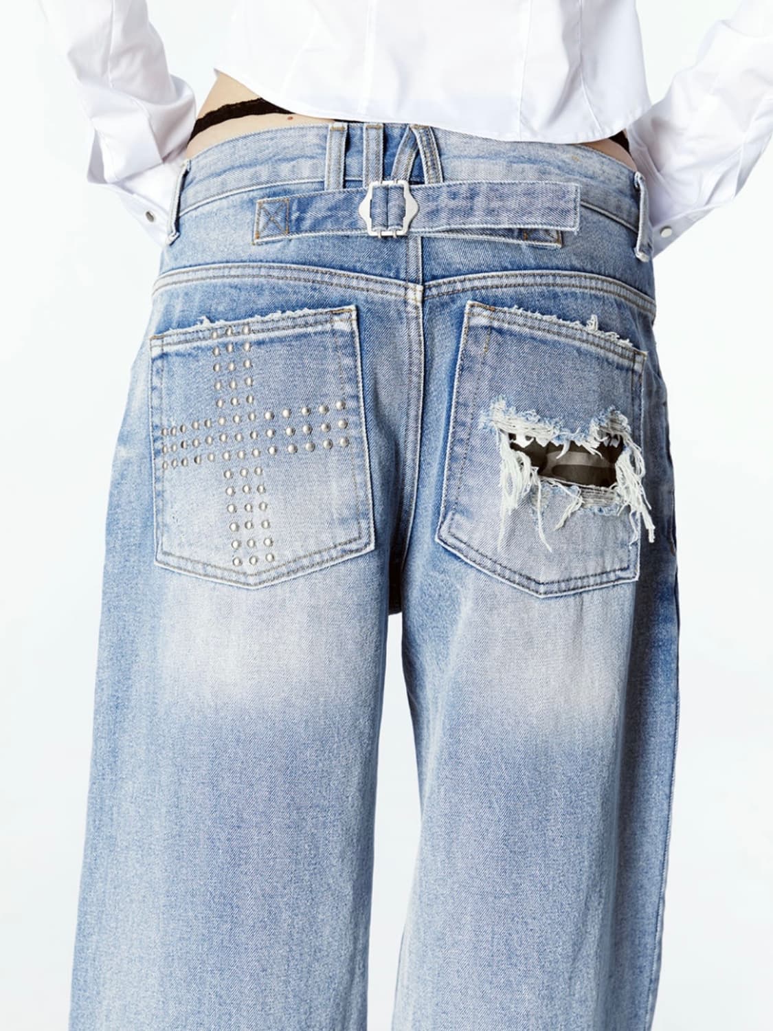 2000아카이브스 SNYDER WIDE DENIM 팬츠 1사이즈 상품이미지1