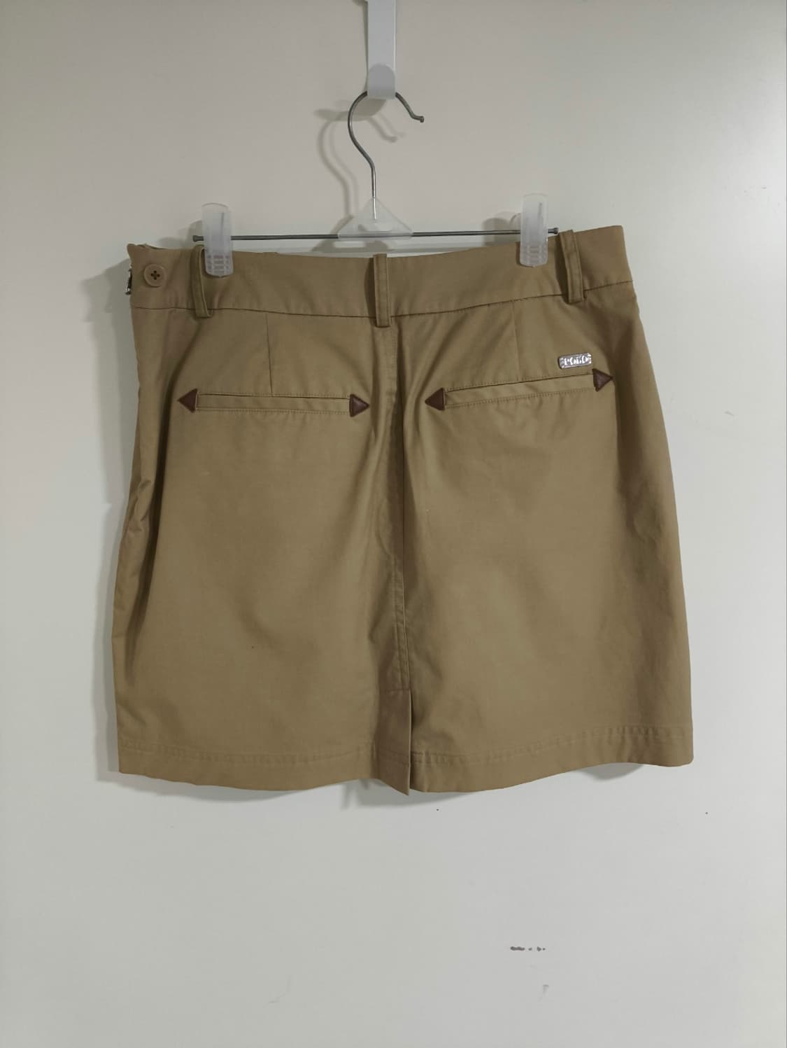 29~30 폴로랄프로렌 가죽 퀼팅 포인트 치마 스커트 상품이미지4