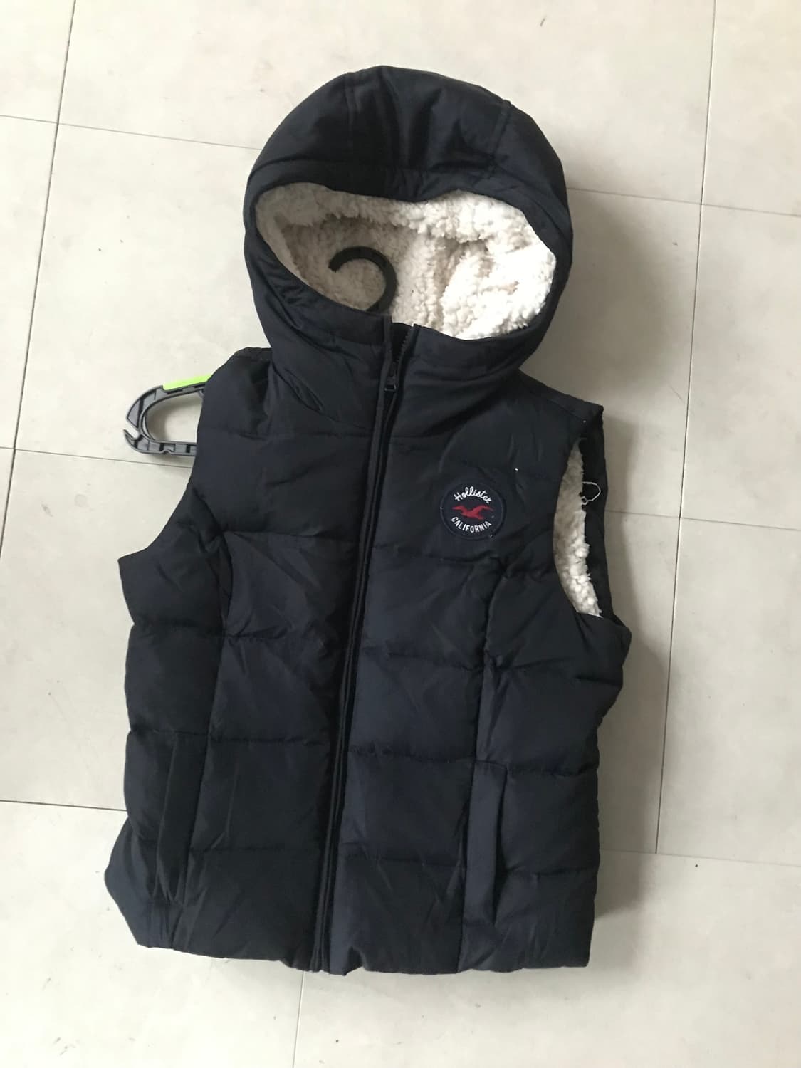 홀리스터 퍼 패딩조끼 상품이미지7