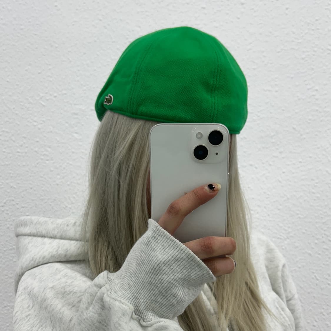 라코스테 사이드로고그린 헌팅캡 상품이미지2