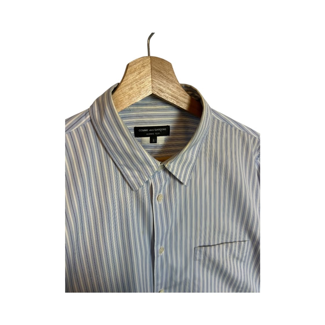 꼼데가르송 옴므 플러스 태슬 스트라이프 셔츠 S 상품이미지3