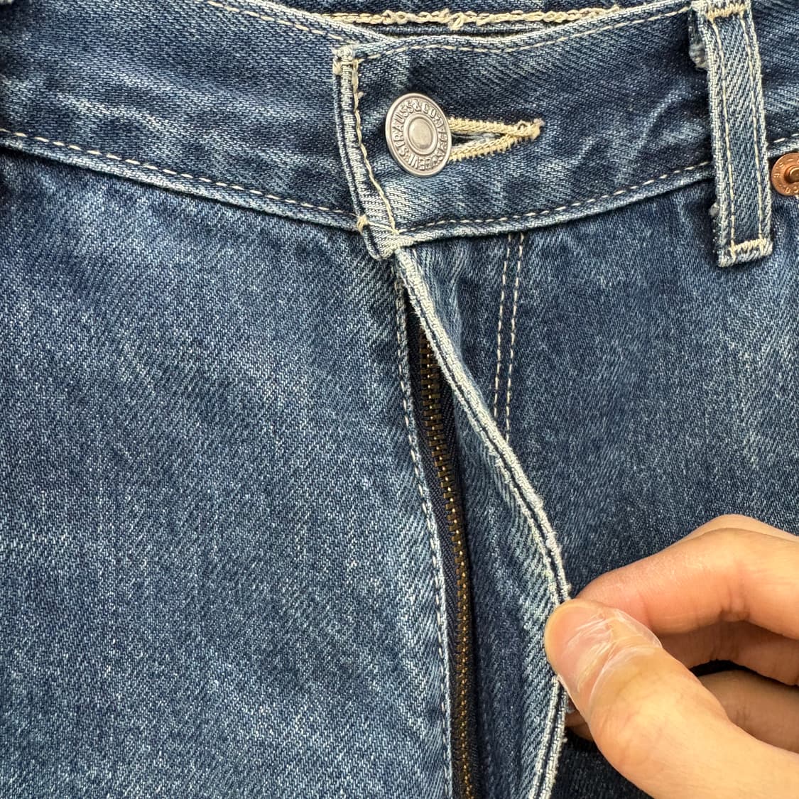 리바이스 557 청바지 데님 팬츠 30in 상품이미지3