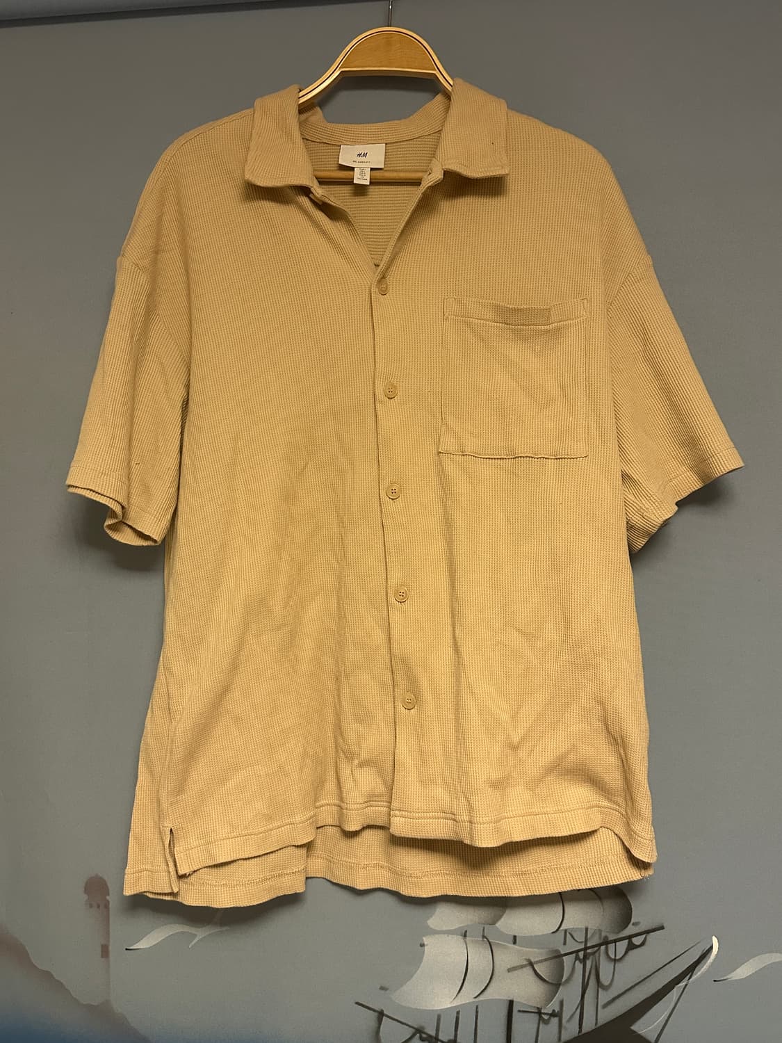 H&M 와플니트반팔 상품이미지1