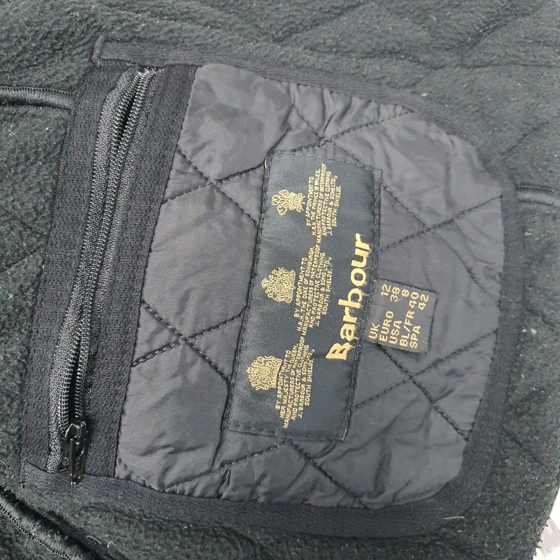 바버 퀼팅 기모 베스트 조끼 남자95 상품이미지7