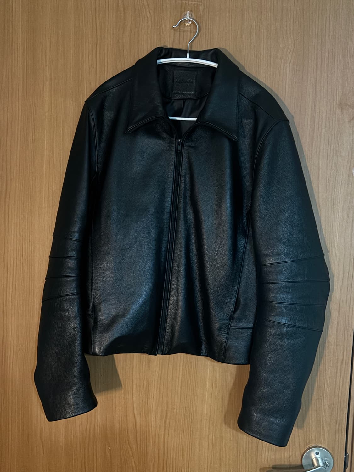 머듈 014 appendix leather jacket /black 상품이미지3