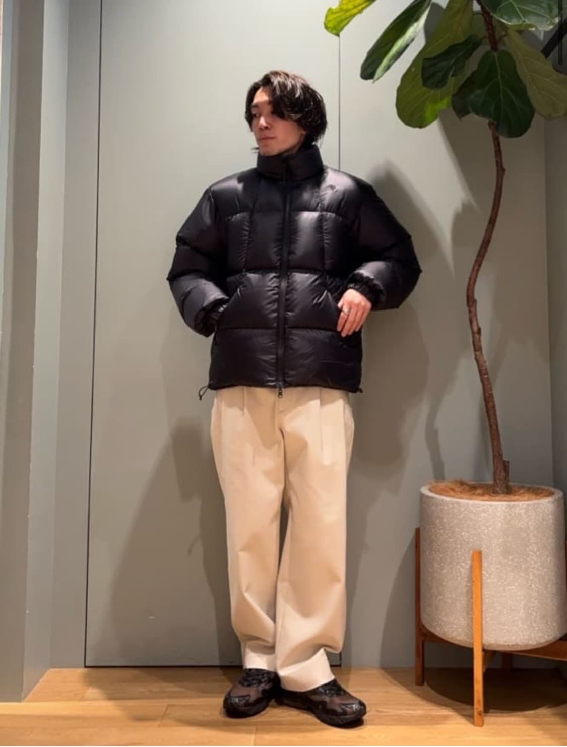 골드윈 X 뷰티앤유스 별주 리버시블 다운 자켓 패딩 2 사이즈 골드윈0 상품이미지4