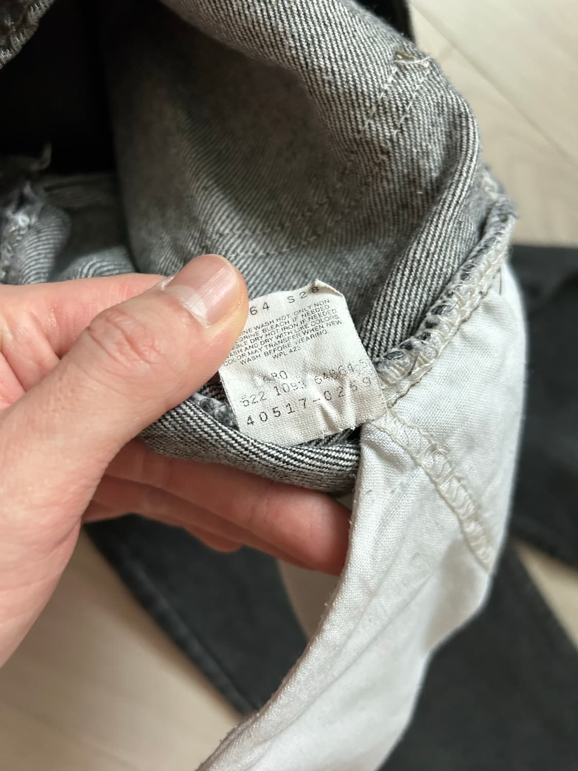 빈티지 리바이스 517 흑청 usa 90s 상품이미지3