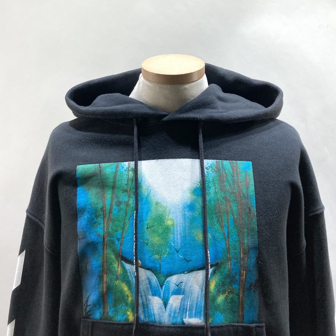 오프화이트 정품 여성오버핏후드티 XS  상품이미지2