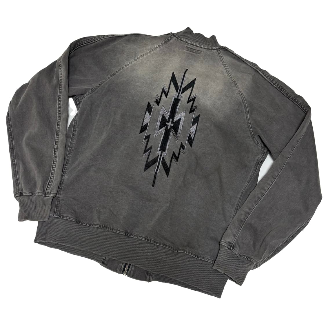 자이젤 런던 나바호 패턴 자수 빈티지 워싱 자켓 상품이미지1