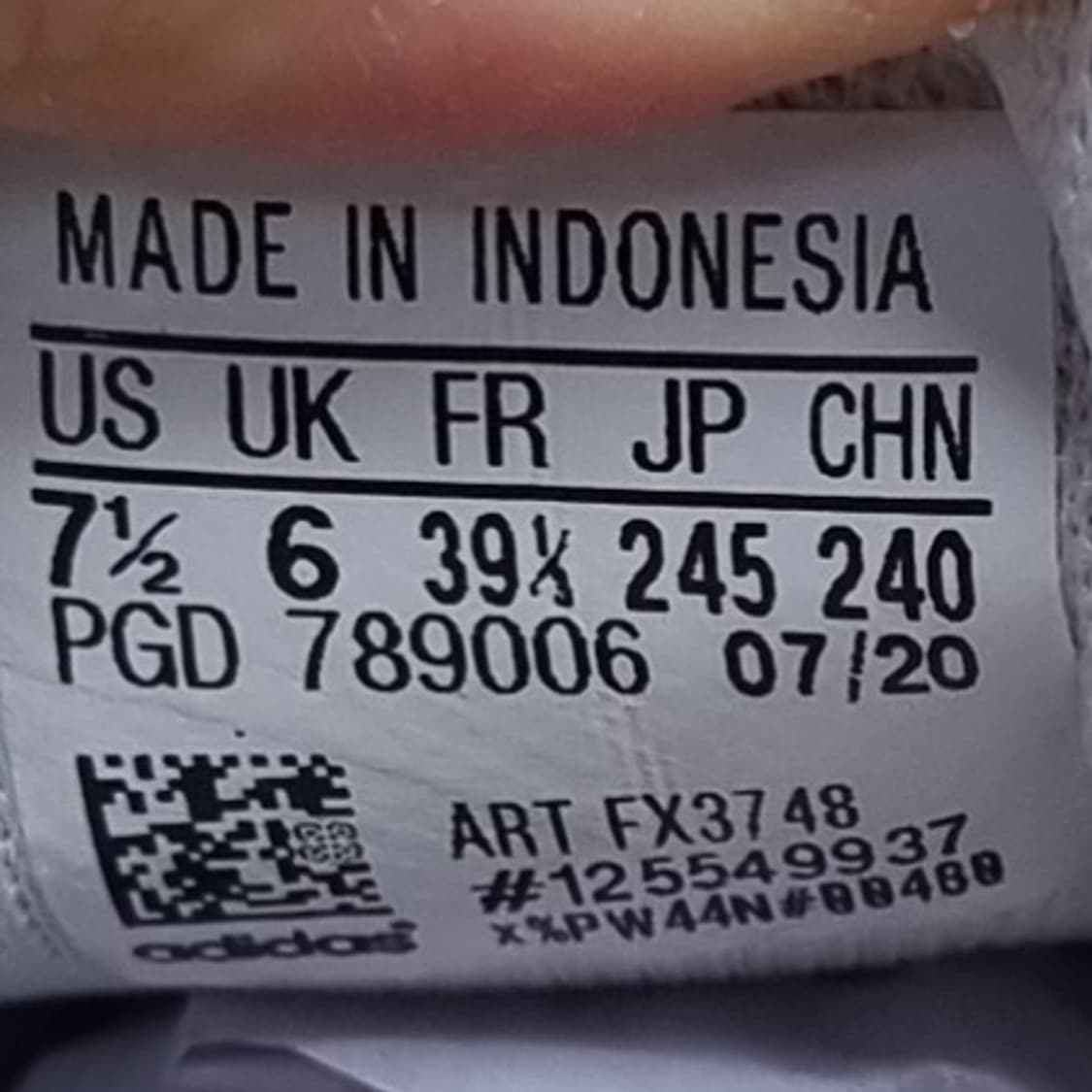 아디다스 쇼더웨이 운동화 245 상품이미지6