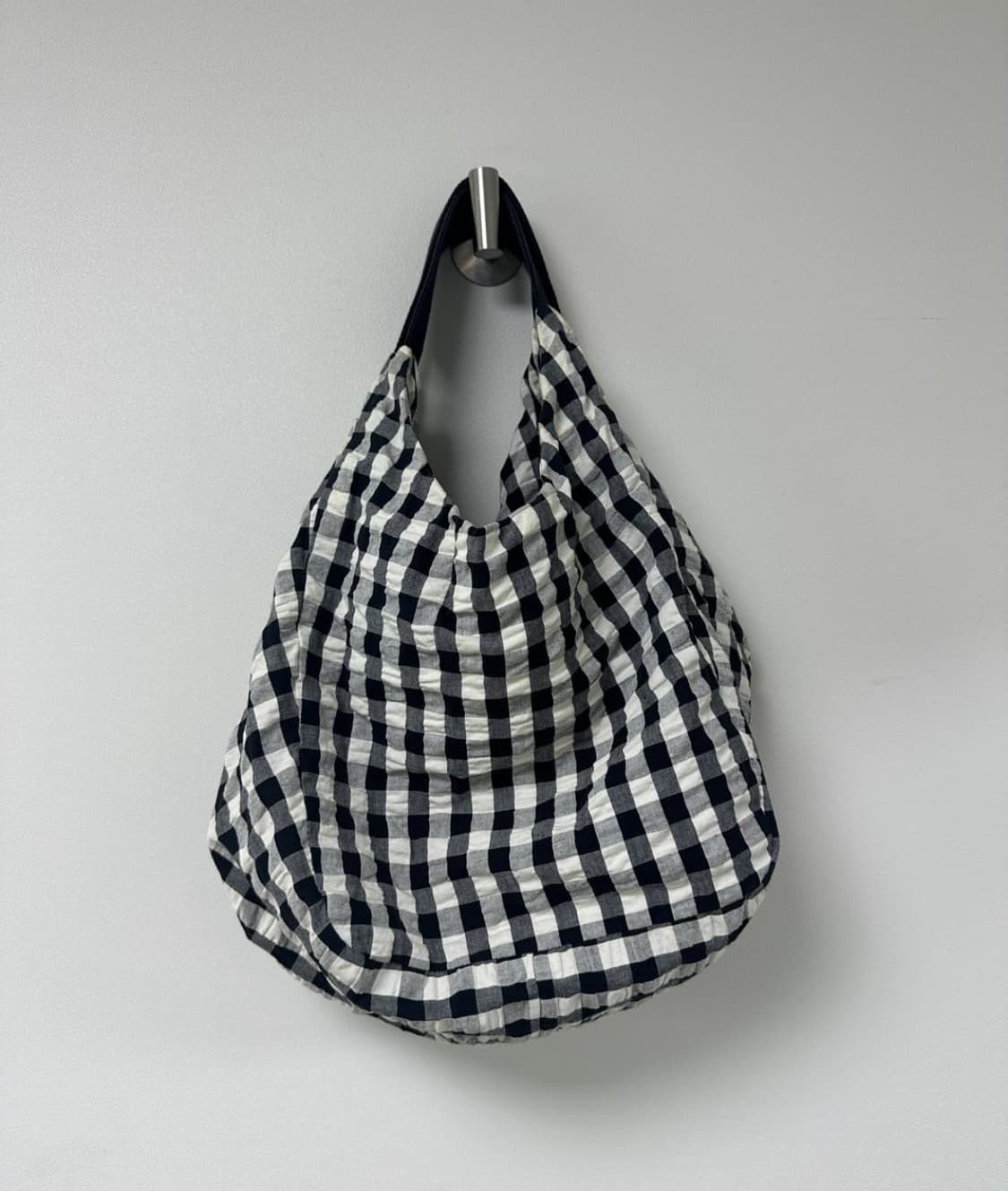 [꼼데가르송] Comme des garcons handbag 체크 토트백 상품이미지3