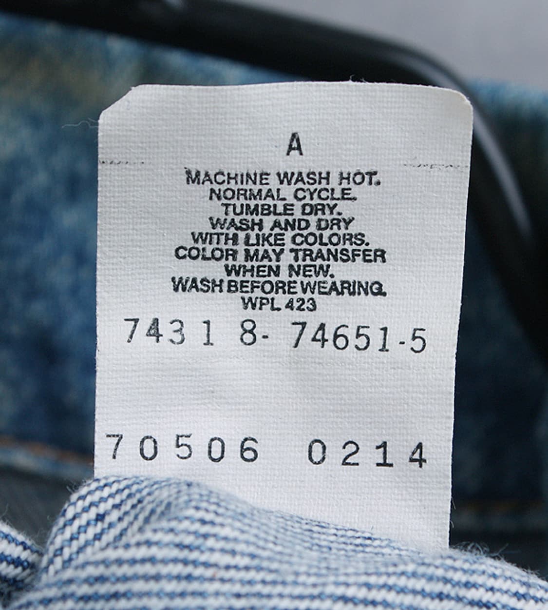 90's Levi's 70506-0214 _ Made in U.S.A. 상품이미지10