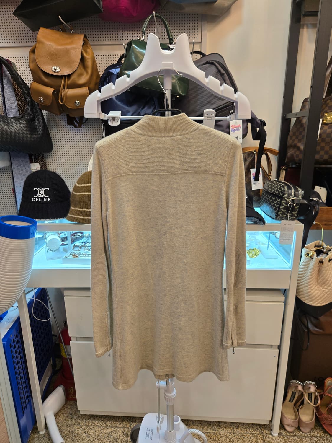 [쿨거환영]사바티에 캐시미어 100% 롱 집업 가디건 상품이미지2