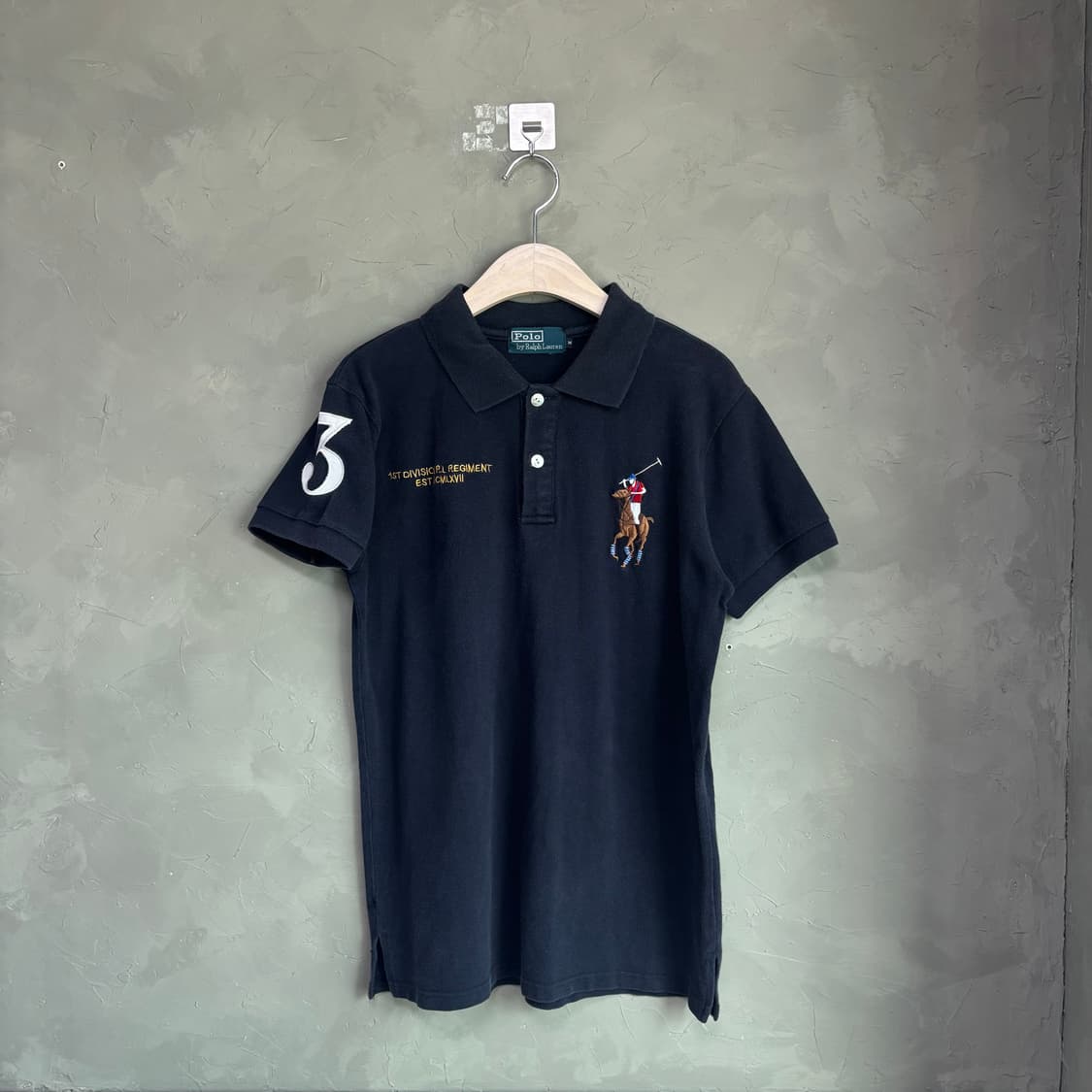 폴로 랄프로렌 빅포니 카라티 네이비 상품이미지1