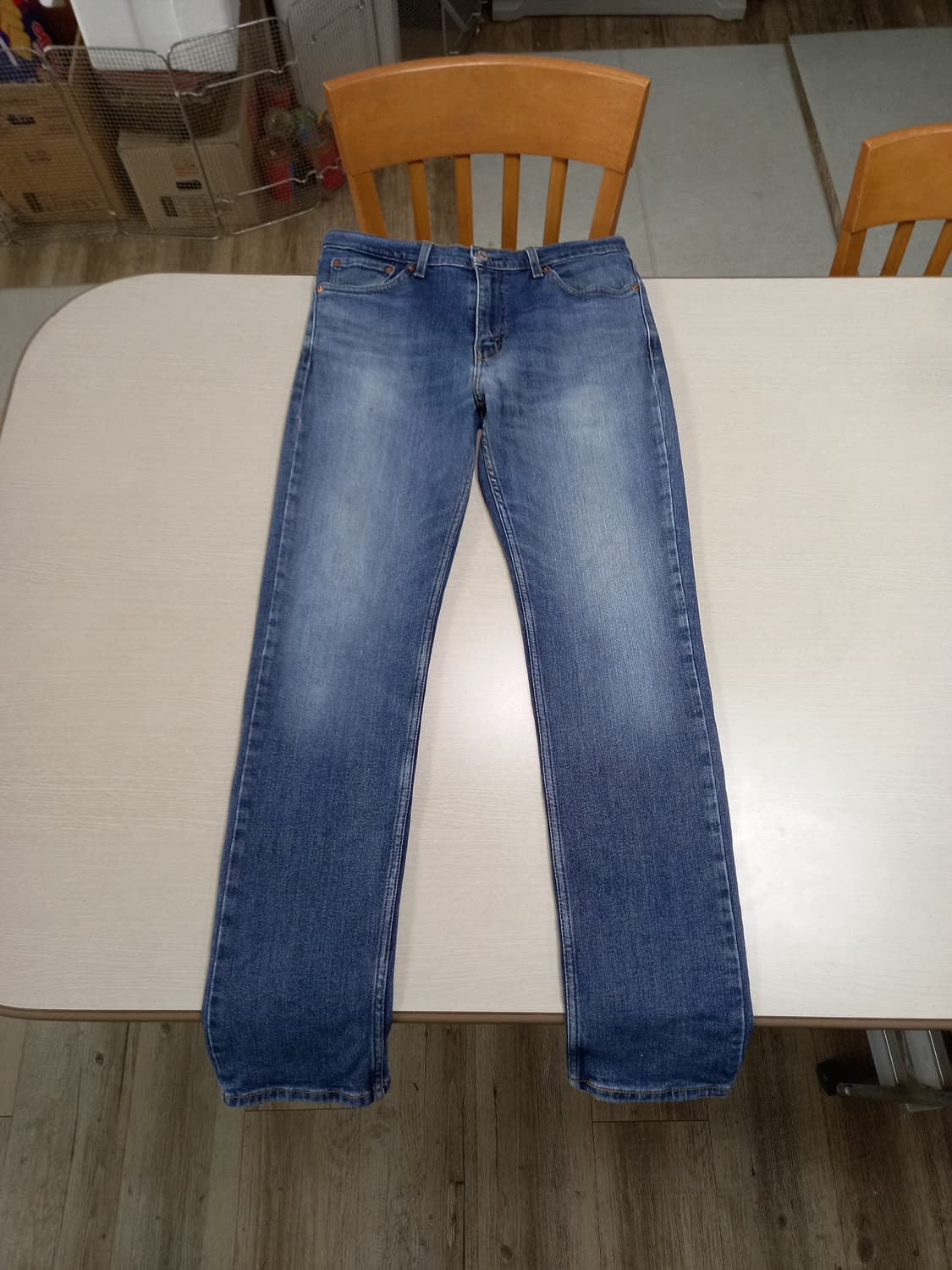 32 리바이스511 워싱 스판 슬림일자진 32-380 상품이미지1