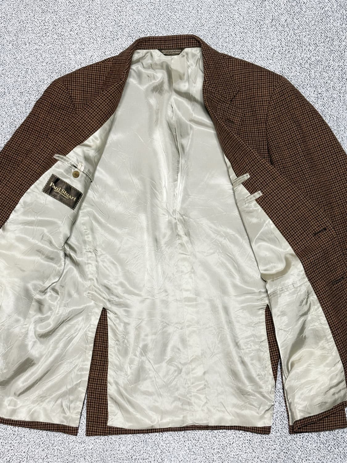 폴 스튜어트 브라운 하운드투스 2버튼 블레이저 자켓 상품이미지4