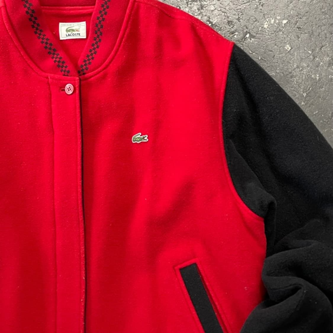 100 라코스테 서광 울 자켓  상품이미지2