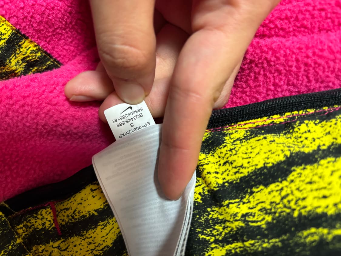 나이키 ACG 마이크로플리스 후리스 자켓 핑크색 해외 S 상품이미지2