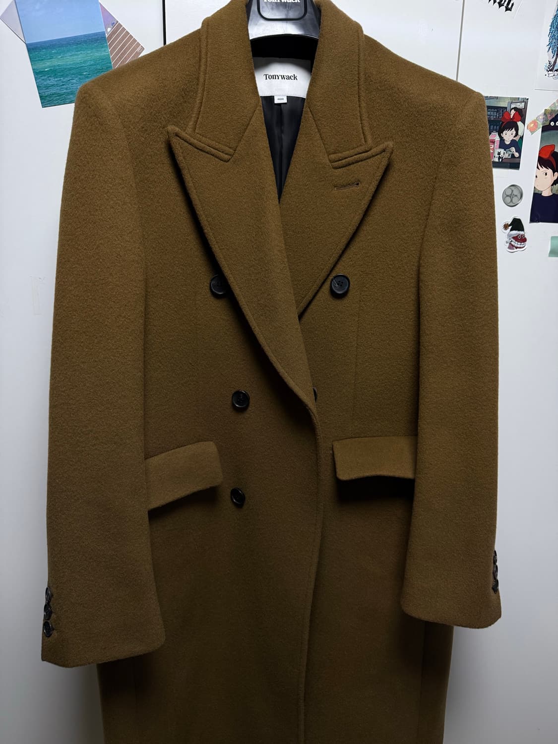 M 토니웩 더블브레스티드 코트 다크카멜 상품이미지1