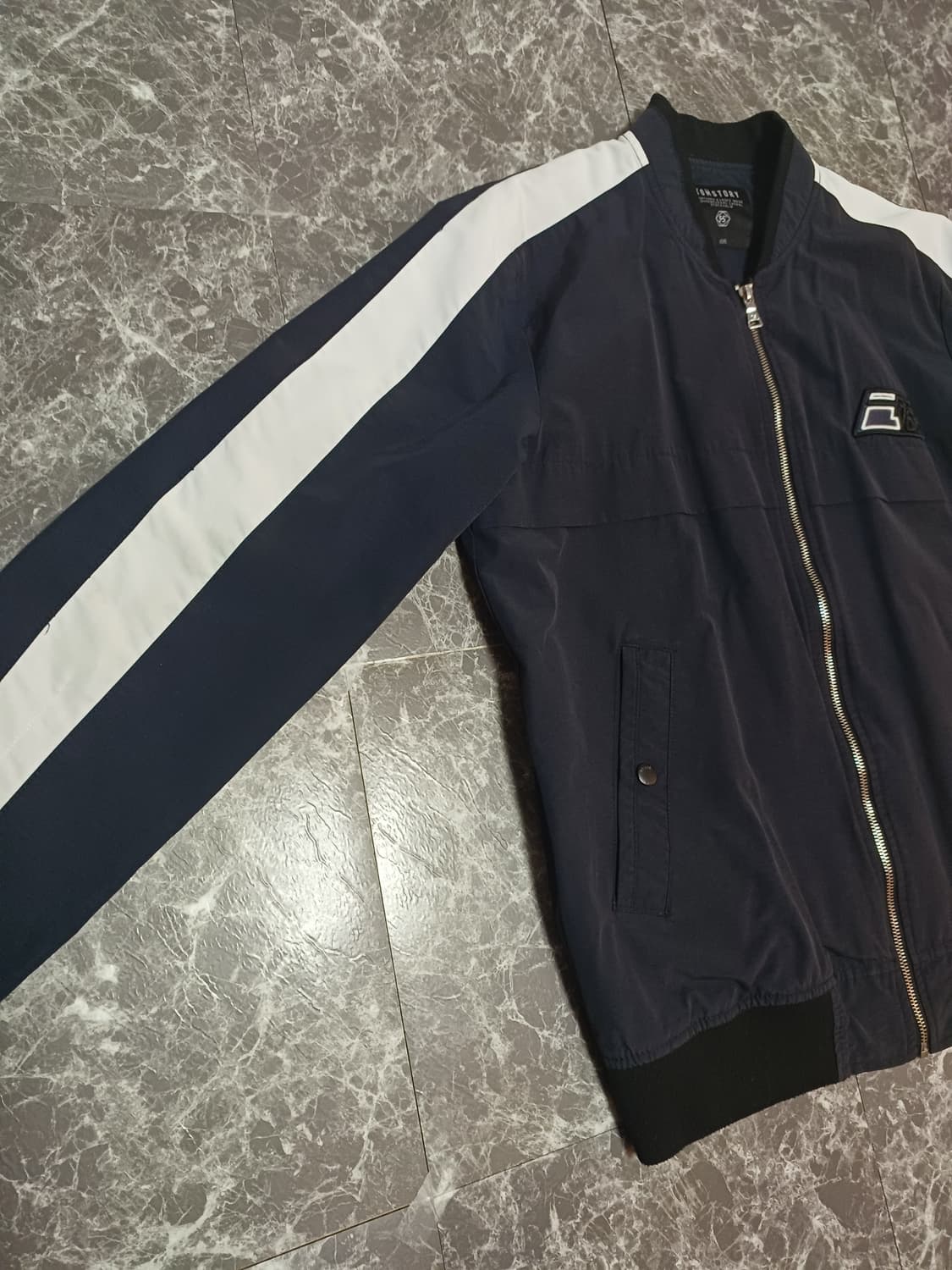 네이비 집업 점퍼 (TOMSTORY)- XL
 상품이미지5