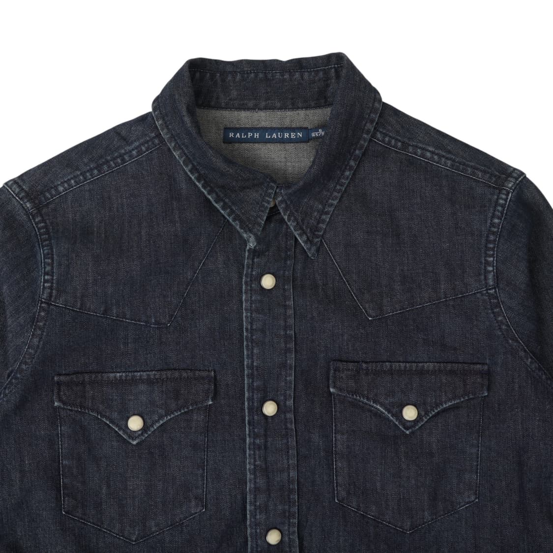 랄프로렌 우먼스 데님 웨스턴 셔츠 상품이미지2