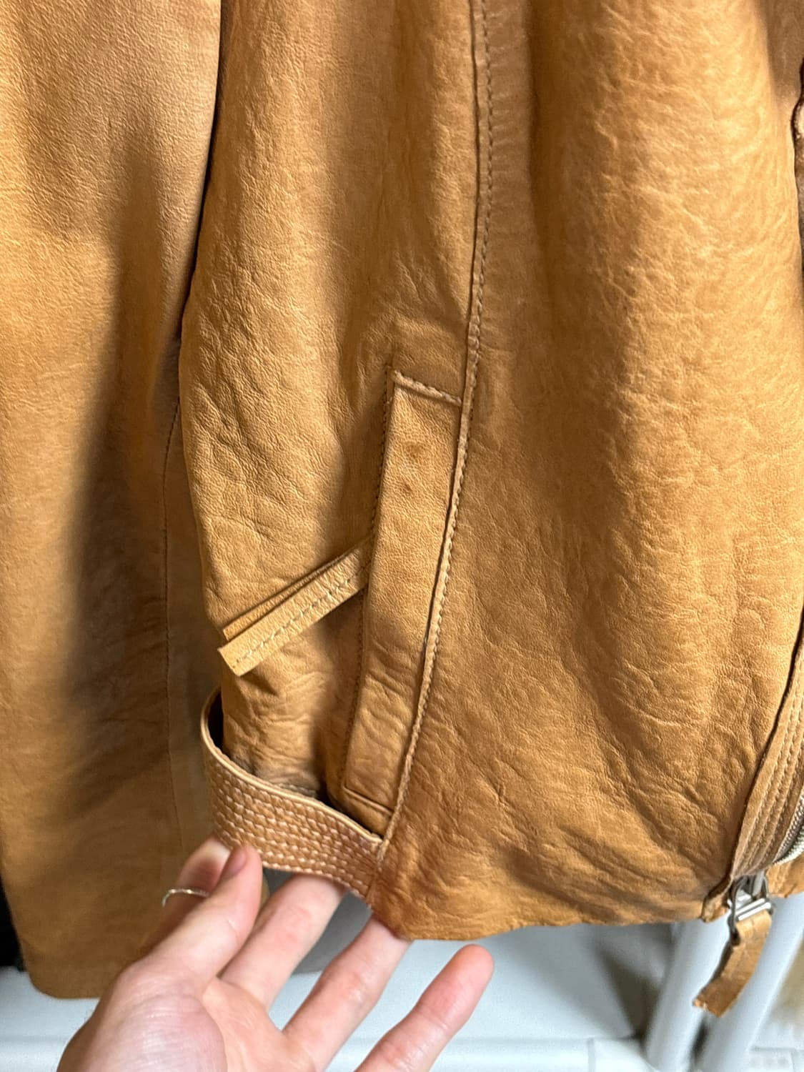 O‘2nd 프릴 레더 자켓 상품이미지7