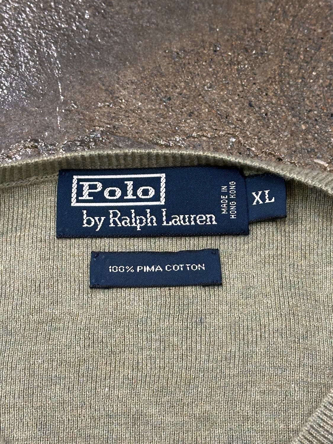 폴로 랄프로렌 브이넥 니트 XL 상품이미지4