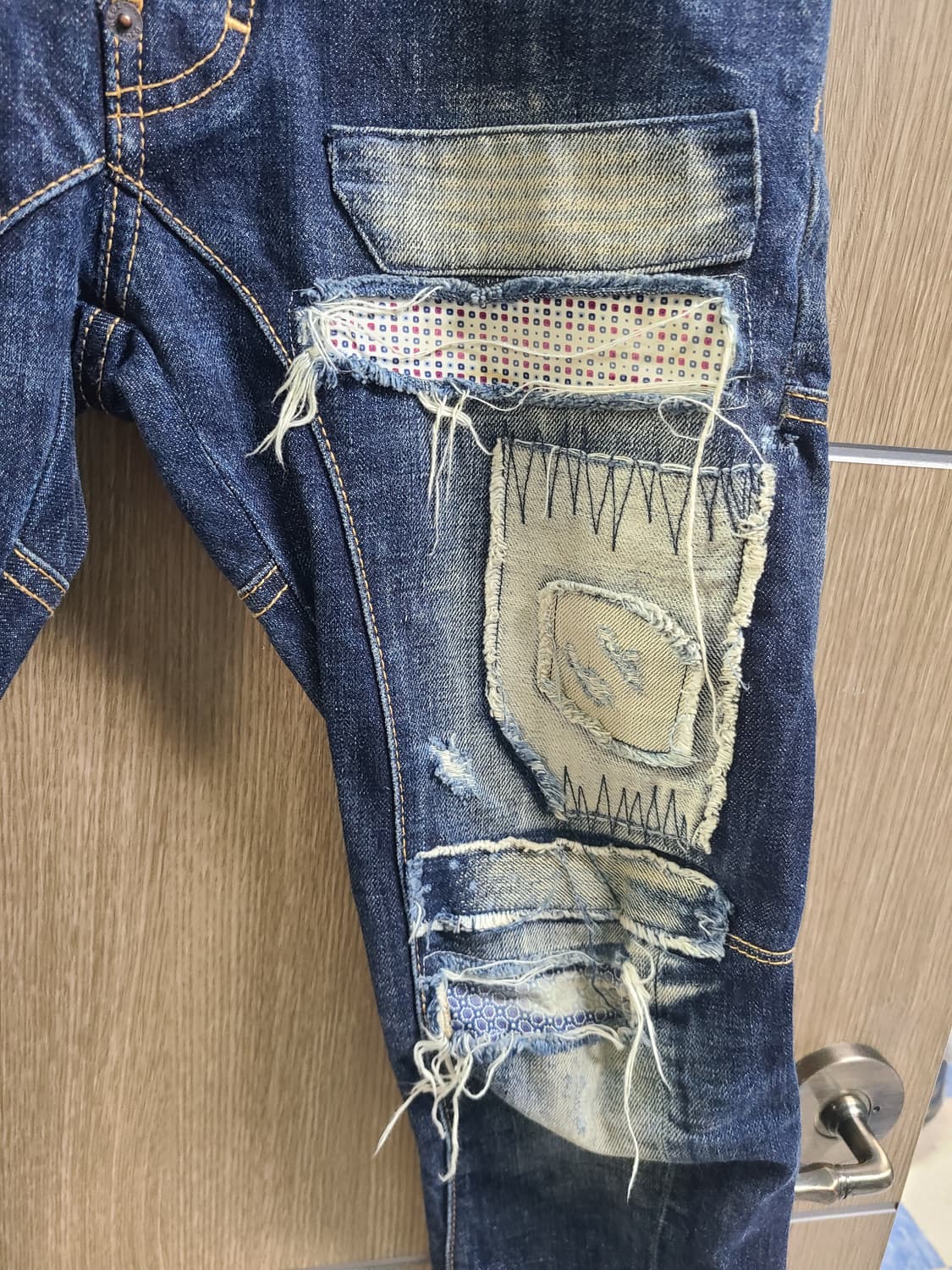 디스퀘어드2 패치 데님 청바지 42사이즈 상품이미지4