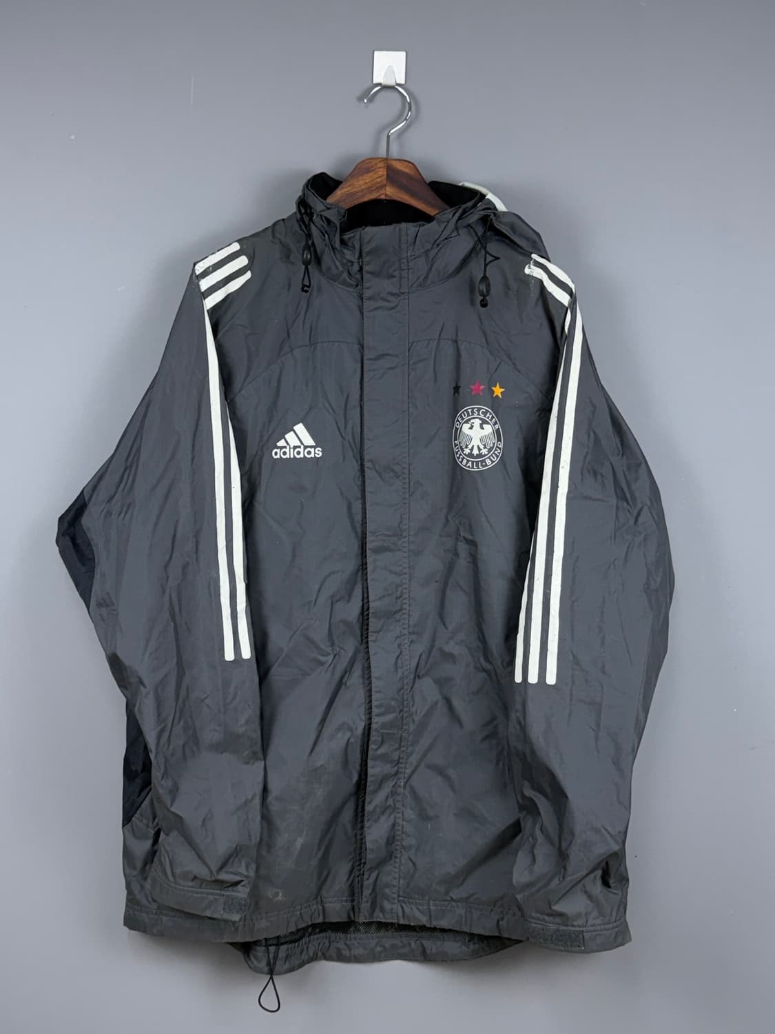 아디다스 독일 축구 국대 빈티지 올드자켓 E2 상품이미지2