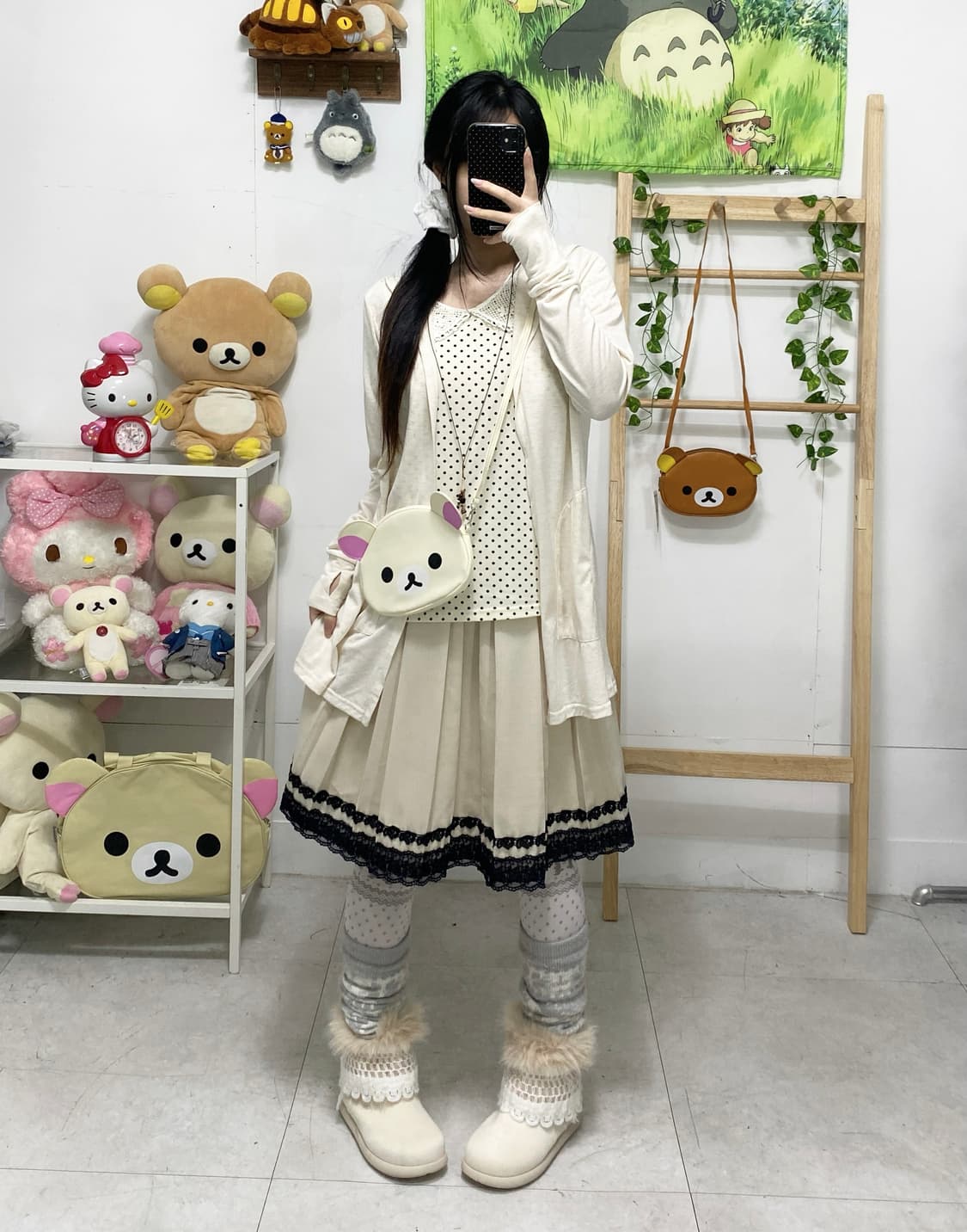 ꒰ঌ 코리락쿠마 도트 세트 ໒꒱ 상품이미지1