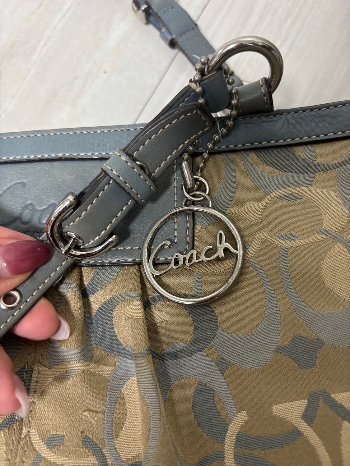 코치 시그니처 숄더백 Y2K 상품이미지2