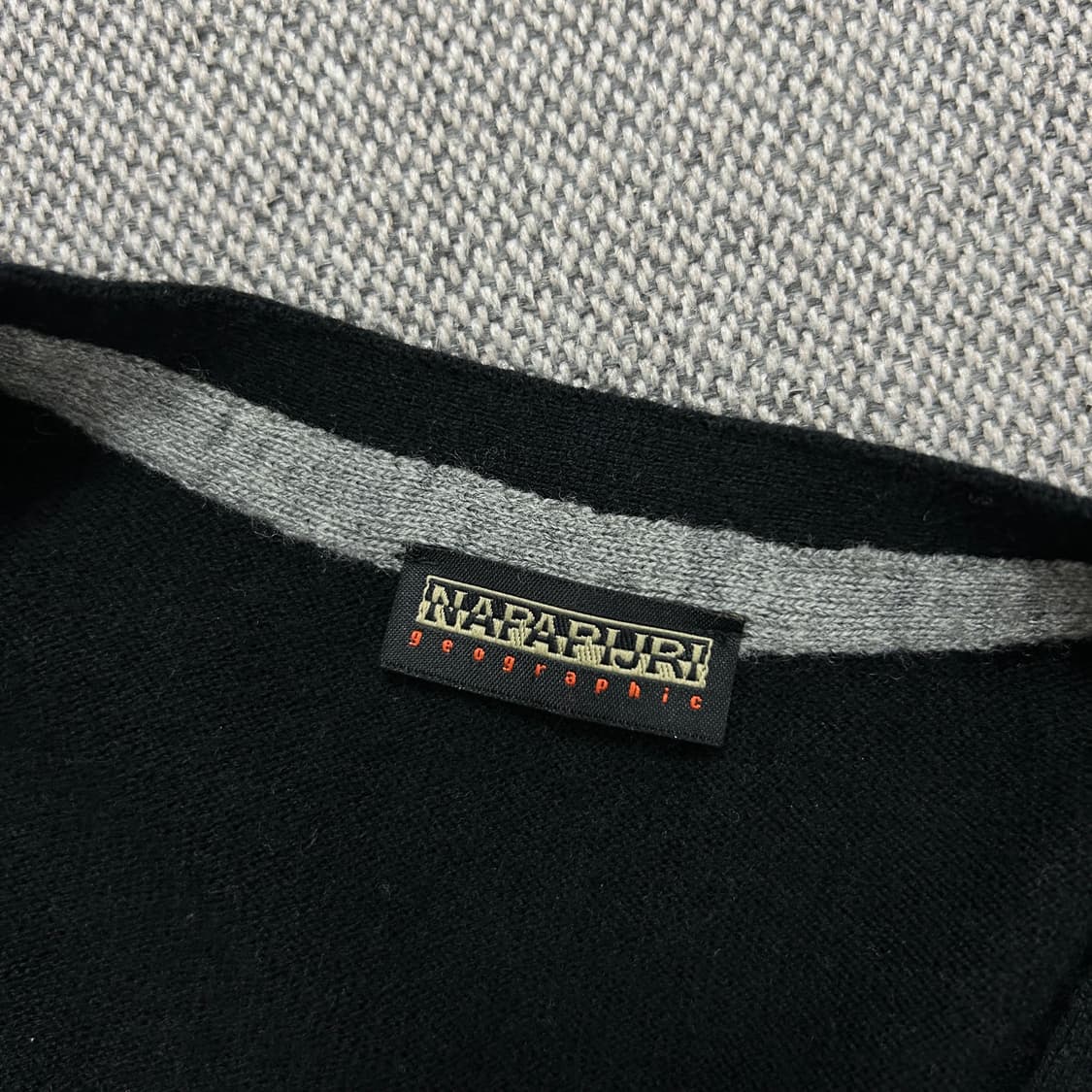 나파피리 스티치 울 가디건(L) 상품이미지2