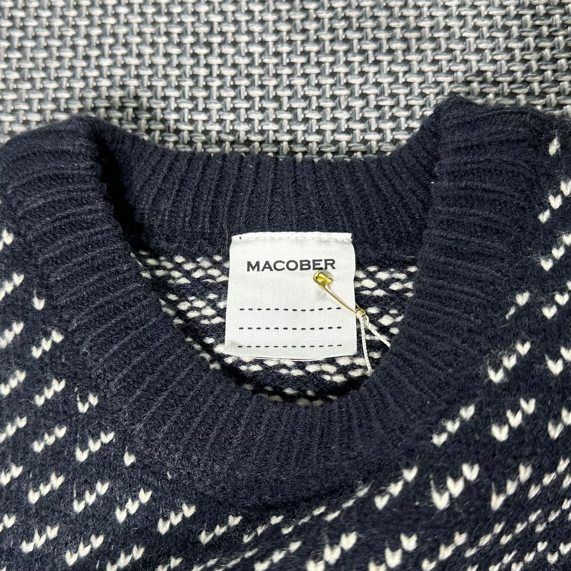 마코버 X 프릭스스토어 니트 (L) 상품이미지7