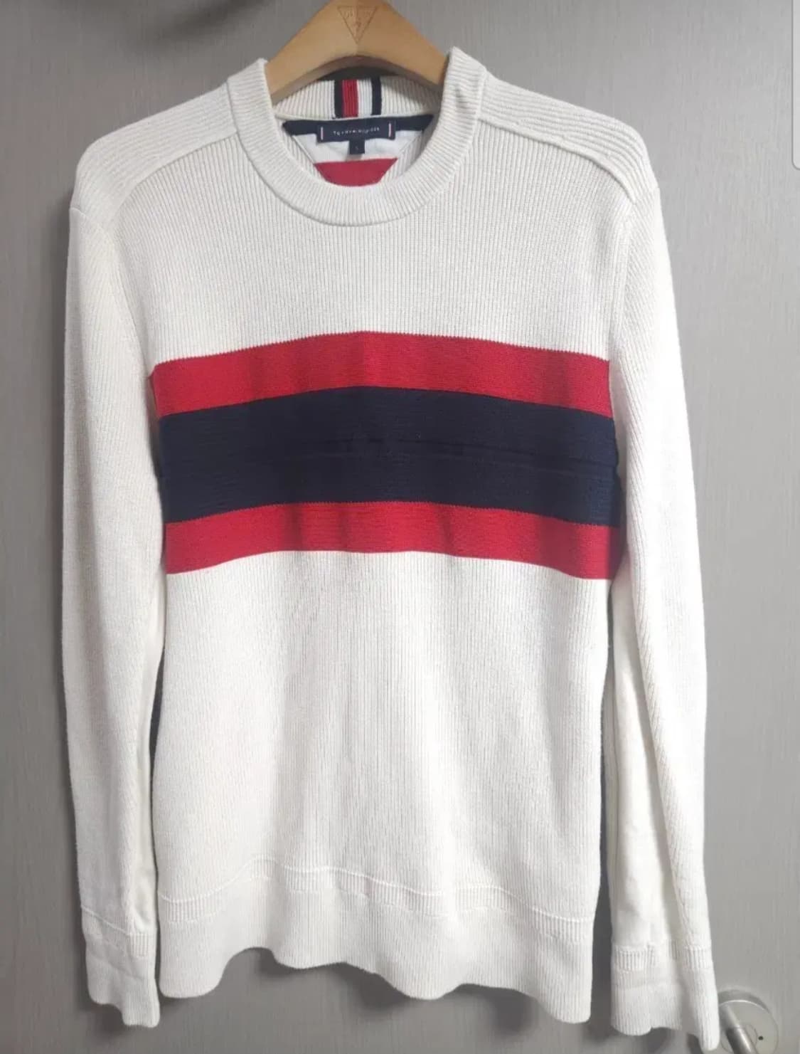 타미힐피거 스트라이프 니트, L 상품이미지1