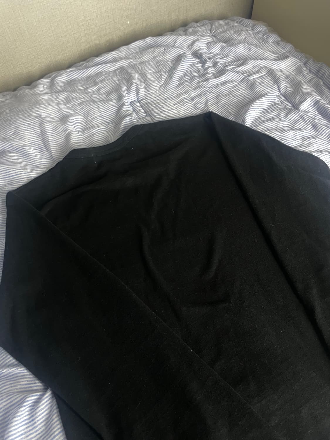 꼼데가르송 롱슬리브 블랙 S 남여공용 상품이미지3