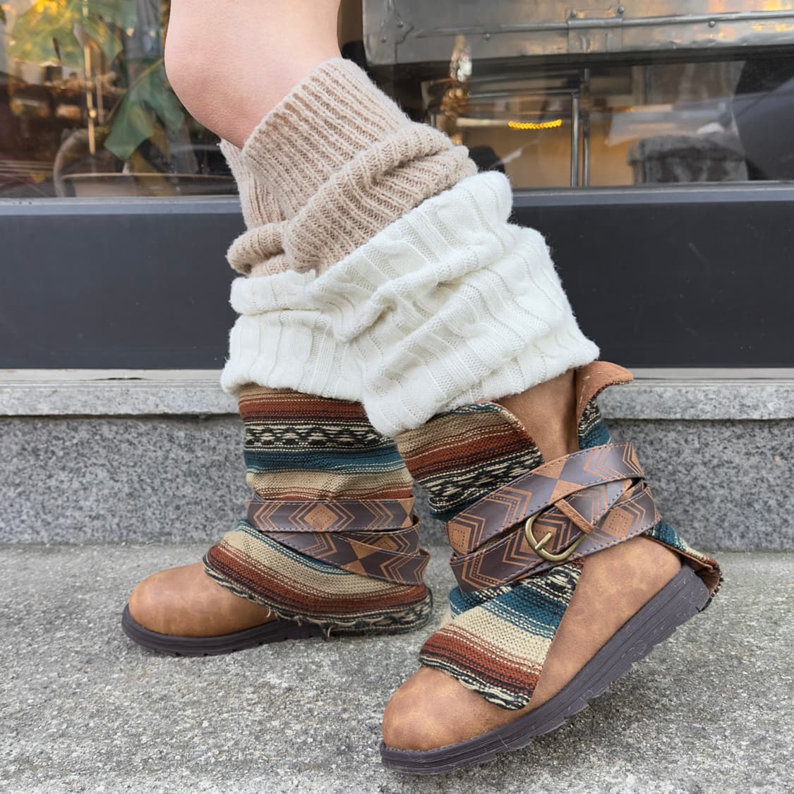 00s MUK LUKS 가을 랩 부츠 상품이미지9