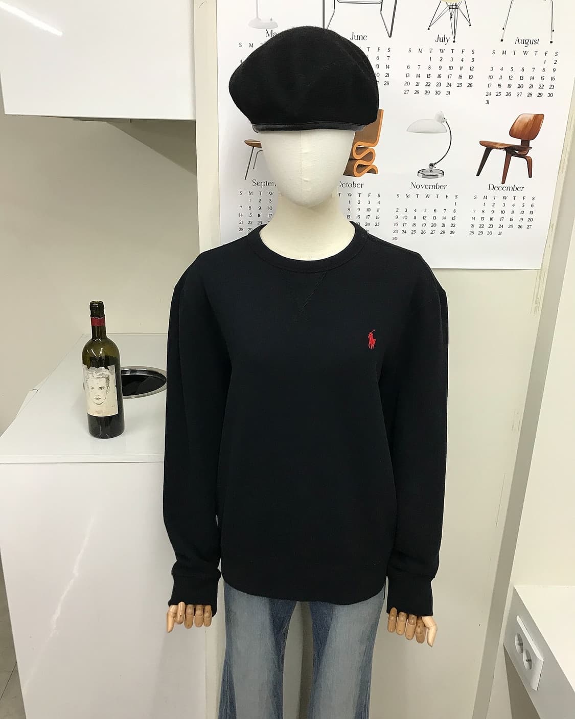 폴로 포니 기모 맨투맨 상품이미지7